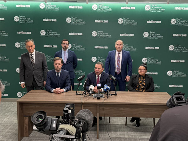 Plaintiff’s attorneys hold press conference to discuss verdict